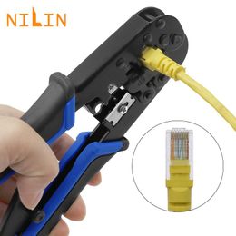 Tang Kabel Klem Krimptang Netwerk Kabel Ratel Krimptang voor 4P 6P 8P RJ11 RJ12 RJ45 Multi Herramienta Que Prensa