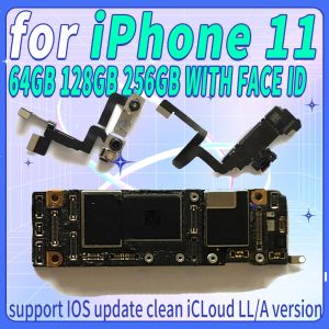 Placa base Tang Clean Icloud para Iphone 11 Face Id placa base 100% Original compatible con actualización placa lógica principal de Chip completo para Iphone 11