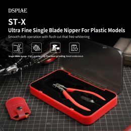 Tang DSPIAE STX UItra Pince à lame unique fine pour modèles en plastique plus durable que 3,0 Pince à main Rouge 120 mm