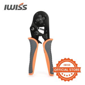 Tang Iwiss HSC8 164 PLIGNE PLIETTRE ALTILLES RÉGLABLES POUR 6.016.0mm² (AWG105) Cable EndsLeeves Wire VE Terminal Connecteurs