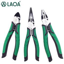 Tang LAOA – pince coupante diagonale multifonction de 7 pouces, pince de pêche à Long nez, outils d'électricien