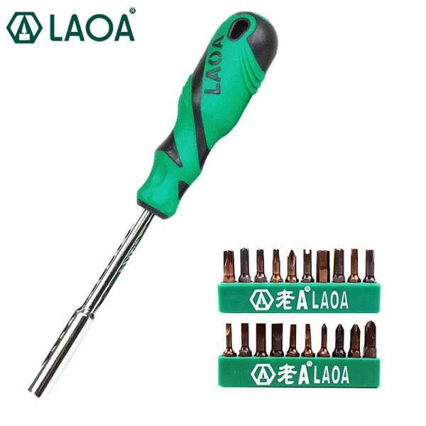 Destornillador doméstico Tang Laoa puntas S2 (dureza Hrc60) 20 piezas puntas de destornillador magnético puntas de destornillador eléctrico