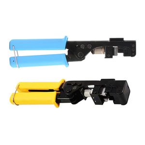 Tang Network Tool Kit Câbles Tester Tester Crimp Crimper Plier Cutter pour 4pair UTP Jacks RJ45 Module Câbles de cadre