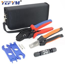 Ensemble d'outils Tang Photovoltaic SN2546B TRIMPPING KITS KITS SOLAR TOOLS SOAL AVEC COURTER CUTHERPPER POUR MC2.5 / 4 / 6.0 mm2 Connecteurs