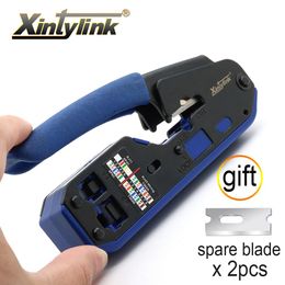 Tang xintylink RJ45 krimptang tang netwerk crimper stripper cutter ethernet kabel klem RG45 cat6 cat5e cat5 RJ11 connector