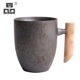 Tangpin Japan keramische theemoks porselein koffiekop theekop 300 ml 210409