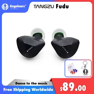 TangZu Fudu – écouteurs audiophiles hi-fi, 1DD 2BA, hybrides, moniteurs intra-auriculaires, musique, Sport, prise 4.4mm, câble détachable 0.78 à 2 broches, IEM