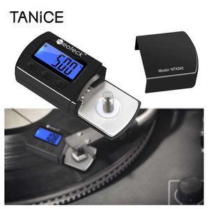 TANICE 0.01G Zeer gevoelige digitale cartridge Stylus Tracking Force Scale Gauge voor ToneAmm Phono Cartridge Black Sliver Grey 210927