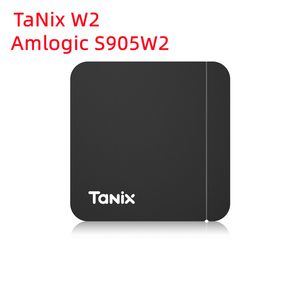 Tanix W2 Android 11.0 TV Box AMLOGIC S905W2 2G16G TVBOX H.265 3D AV1 BT 2.4G 5G Dual WiFi 4K YouTube Media Player Smart Set Toppen