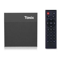 TANIX X4 8K AMLOGIC S905X4 TV BOX Android 110 Quad Core 4 Go 32 Go Double WiFi Bluetooth Media Player31015952160