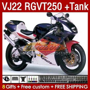 Carénages de réservoir pour SUZUKI RGV250 VJ 22 RGVT250 RGV-250 SAPC VJ22 90 91 92 93 94 95 96 160No.37 RGVT RGV 250 CC RGVT-250 1990 1991 1992 1993 1994 1995 1996 Juste couleur de stock