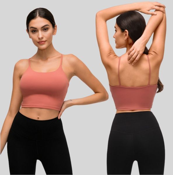 Débardeur femme luluemon hauts lulumelon femmes réservoirs camis haut court vêtements de sport pour fitness sous-vêtements féminins vêtements de Yoga filles vêtements de sport femme corsage soutiens-gorge de sport