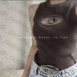 Tabbatage de créateur pour femmes t-shirt crop y2k dieselg sac top lettre imprimement tshirt à manches courtes tees dieselg tshirt femmes harajuku ropamujer mode précédente 666