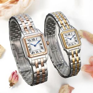 Tankhorloge te koop Vintage horloge dameshorloge Siver horloge dames vierkant horloge polshorloge Rome horloge cadeau voor dames met horlogedoos