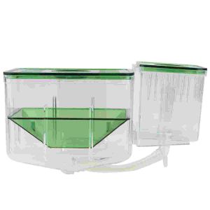 Réservoirs Aquarium boîte d'élevage réservoir écloserie juvénile frai incubateur boîte d'isolation diviseur réservoir pour crevettes poisson clown Guppy accessoire