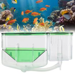 Tanks Aquarium Aquariums Kweekbox Kleine vissen Dubbellaagse isolatie-incubator voor kleine vissen Garnalen Aquarium Uitbroedincubator