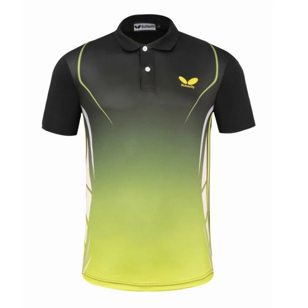 Camisetas sin mangas para hombre y mujer, ropa de tenis de mesa de secado rápido, camiseta con estampado, uniformes de bádminton, camiseta con solapa para niño 40