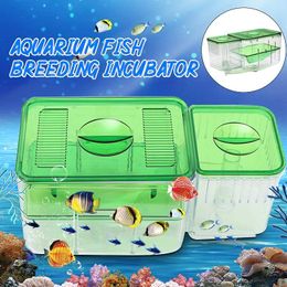 Tanks Bescherming Veilig Spawn Baby Visteelt Isolatiebox Tank Incubator Aquarium Kwekerij Automatische Circulerende Broederij