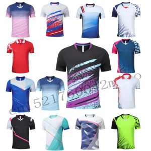 Tanks Quickdry Tennis Sports Shirt Men Femmes, Table Tennis Jerseys for Men, Badminton Uniform Clothes Ping Pong Team Train Sportswear