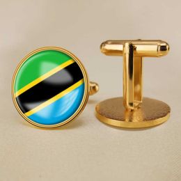 Gemelos con la bandera de Tanzania, gemelos con la bandera nacional de todos los países del mundo, botón de traje, decoración de traje para manualidades de regalo de fiesta
