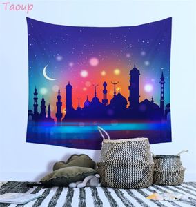 Taoup Eid Mubarak Tafelkleed Ramadan Decor Islamitische Tafelkleed Ramadan Kareem Accessoires Ramadan Eid Tapestry Moslim Gift Party 28706081