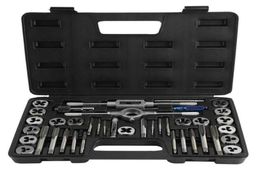 Appuyez et DIRE Set 40 pièces M3M12 Écrou de vis avec clés enfile de filetage Heavy Duty Fileting Outils à main Sac de rangement2996683