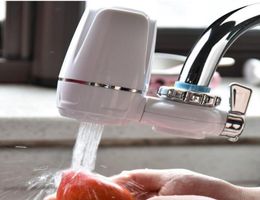 Purificateur d'eau du robinet de cuisine, percolateur en céramique lavable, Mini filtre à eau, filtre de remplacement pour l'élimination des bactéries de la rouille, 7318085
