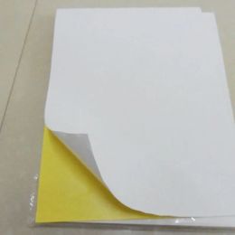 Tape Adhesive A4 Blank Paper Matt Paper blanc / Étiquette de sain d'hébergement pour imprimante laser / jet à jet 2016