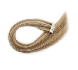 Tape in Human Hair Extensions Skin Inslag Haar Extensions 200g / 80 stuks Braziliaanse Haar Dubbele Kanten Lijm Goedkope Prijs Gratis Verzending