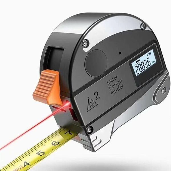 Ruban à mesurer Télémètre infrarouge Ruban à mesurer laser 40 m Règle laser haute précision portable Ruban à mesurer numérique 230516