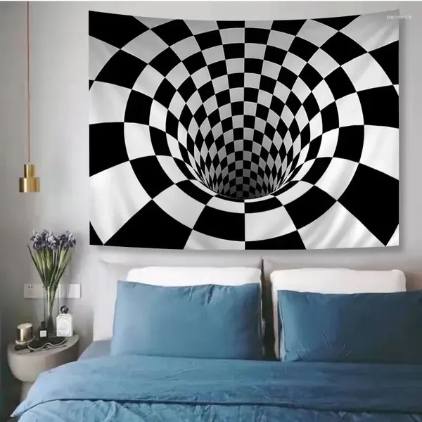 Tapisseries 3d abstrait graphique géométrique tapisserie art science fiction salle décor de maison kawaii