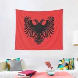 Tapestries Albanese vlag Tapijt Tapijt Decoratieve muur Muurschildering Anime Decor