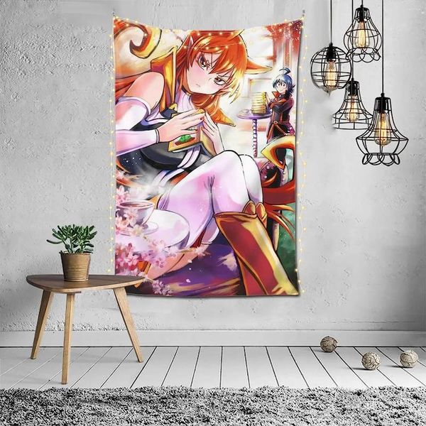 Tapadiques Animation Bienvenue à Demon-School Iruma-Kun Tapestry Room Decor Decor Wall Counder For Living Living Bedroom Party One