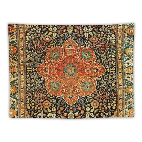 Tapices Antiguos Persian Mohtashem Kashan Rug Tapiz estampado Decoración del hogar Decoración del dormitorio Decoración linda