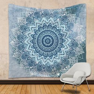 Tapices Ropa de cama Out Let Elephant Color Impreso Paño de pared Decorativo Mandala Boho Alfombra