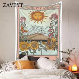 Wandtapijten Boheemse Mysterieuze Waarzeggerij Tarot Tapijt Esthetische Muur Opknoping Doek Home Room Decor