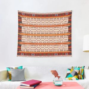 Tapisses Bohemian traditionnelle berbère vintage Vintom Automne Automne Saison marocaine Fabric de tissu Tapestry DÉCORATIONS DE RAY