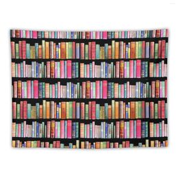 Tapisseries Bookworms Delight/Bibliothèque de livres anciens pour bibliophile, tapisserie murale suspendue, décor de salle de bains