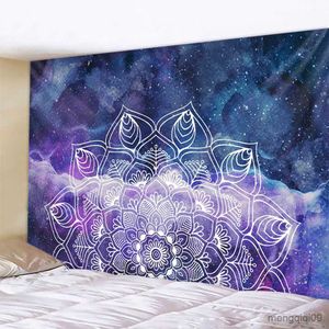 Tapisseries Bouddha méditation chakra tapisserie Mandala tapisserie tissu mural Yoga mur Hippie décoration de la maison TAPIZ pared tela R230713