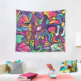 Tapestries c h a m e l o n // Copic marker Doodle Tapestry Room Decorations Aesthetics Cute Decor