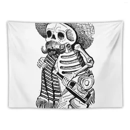 Tapisseries Calavera de Francisco Madero par Jose Posada Tapestry Decoration Pictures Salle Mur Japonais décor décoratif mural