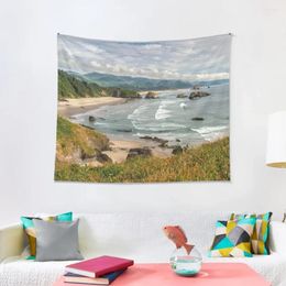 Tapisseries Cannon Beach View de Ecola Point Tapestry Wallpapers Home Decorcor Decorations for Your Bedroom