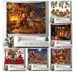 Tapestries Kerstcadeaus voor 2024 Tapestry open haard Abstractie Warmte Comfortabele huisdecoratie Esthetiek Geschikte slaapkamerbijeenkomst