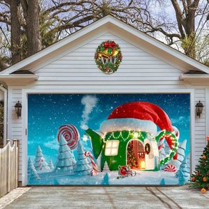 Tapisseries Tapisserie de Noël pour la maison Bonhomme de neige Fond Tissu Année Fête Ins Boho Chambre Décoration Tenture murale Père Noël