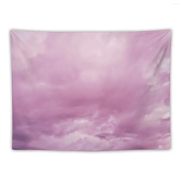 Tapisseries Cotton Candy Sky Tapisserie Chambre Décor Esthétique Décoratif Mur Papier Peint