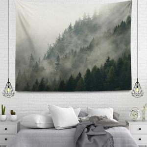 Tapisseries Dôme Caméras Personnalisable Décoration Murale Tapisserie Belle Chambre Paysage Chinois Accessoires Tenture Murale Grand Tissu Mur Maison R230714