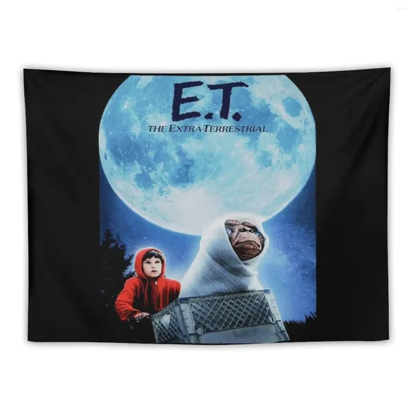 Tapisseries e.t.The Extra Terrestrial (1982) Movie Classic.Tapisserie mignon de décoration murale suspendue