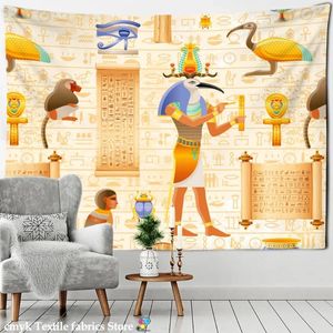 Tapisses Culture égyptienne Tapestry Mur suspendu sorcellerie rétro Mystery Chambre Art Hippie Home Decor