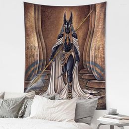 Tapestries Egyptische mythologie Tapijtwand hangende hekserij mandala boho hippie woonkamer slaapkamer decor