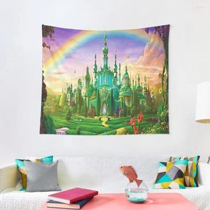 Tapestries Emerald City Wizard Oz Print Digital Art Bewerken Mysticladyartmask Tapestry Tapestry Home Decorations Anime Decor Decoration Wall